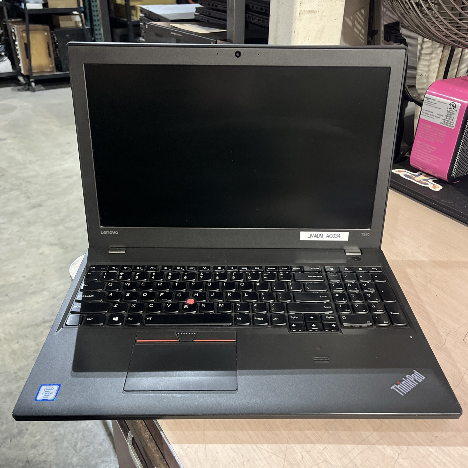 LENOVO THINKPAD T560 INTEL CORE I5-6300U 2.40GHZ 4GB RAM NO HD