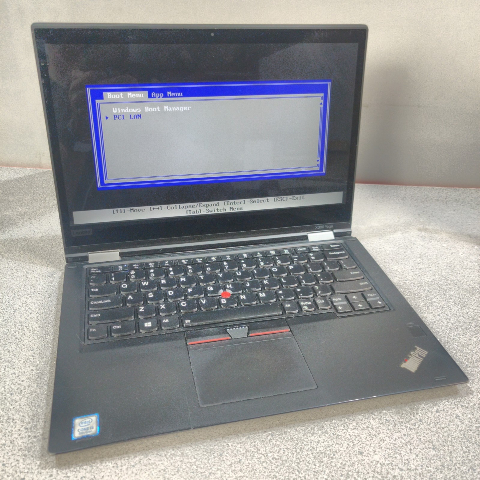 Lenovo ThinkPad X380 Yoga Intel i5-8250U 8GB RAM NO SSD/OS/AC ADAPTER