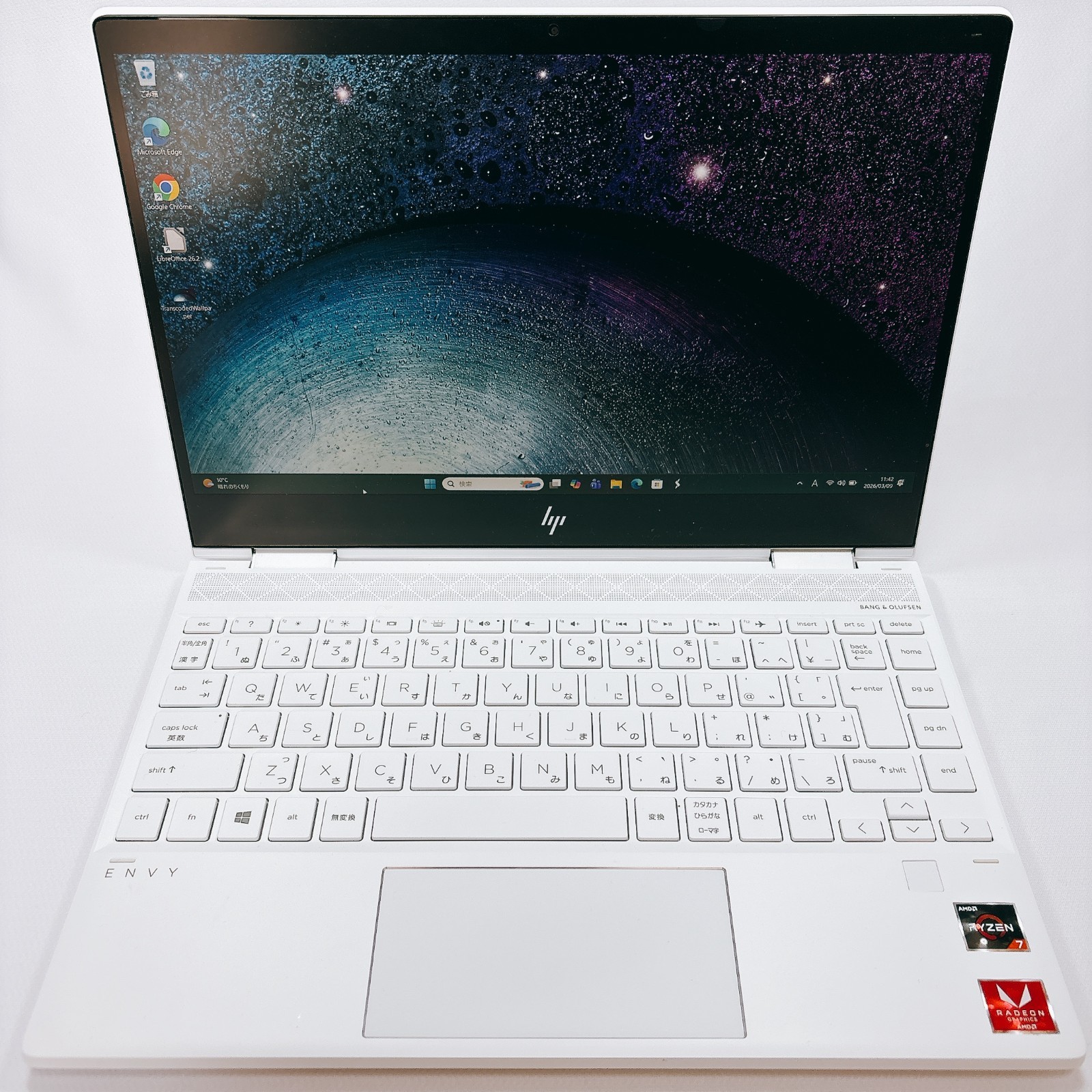HP Envy x360 13.3″ Ryzen 7 3700U 16GB RAM 512GB SSD White 2in1 convertible #1022