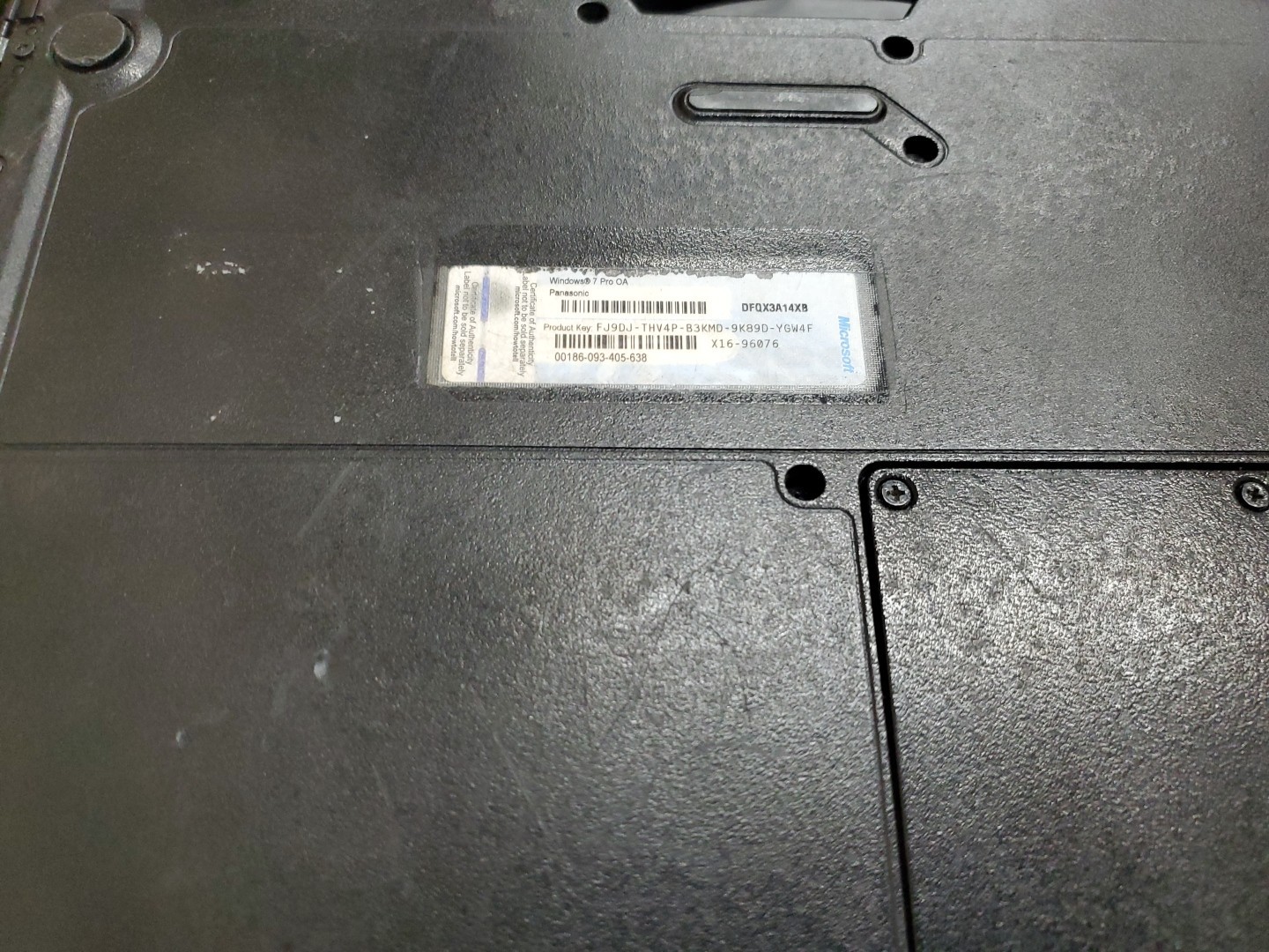 Panasonic Toughbook CF-31 MK-1 i5 520M @ 2.40GHz 8GB 35920HRS Diesel