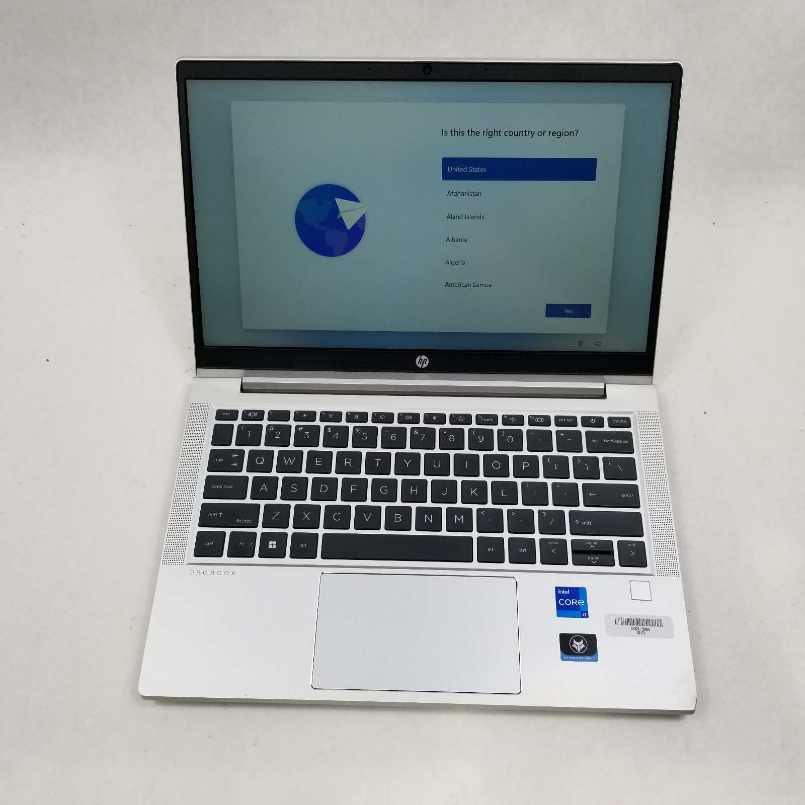 HP ProBook 430 G8 Core i7-1165G7 2.80GHz 16GB DDR4 256GB SSD Win 11 Pro No CoA