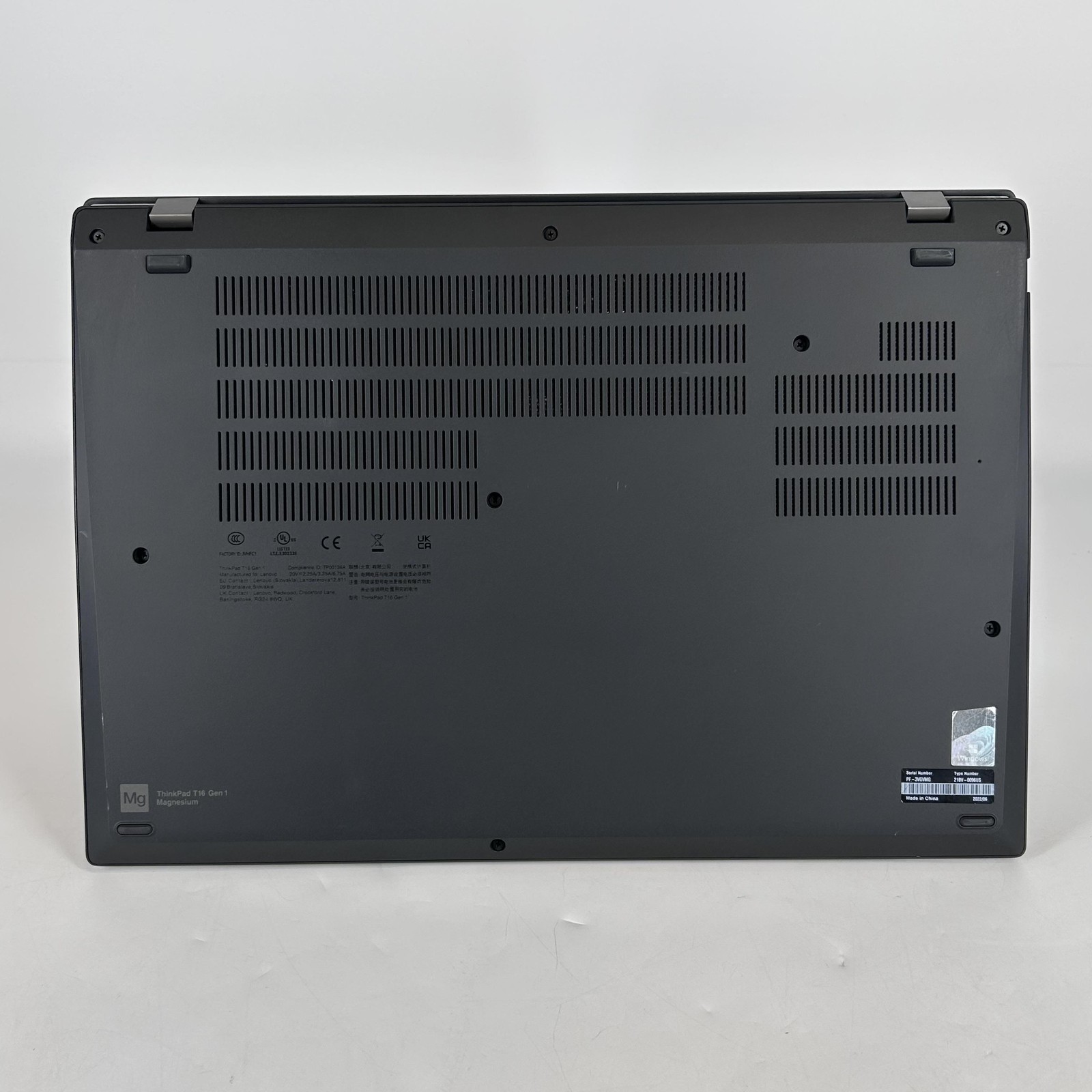 Lenovo ThinkPad T16 Gen 1 FHD+ TOUCH 2.2 GHz i7-1270P 8GB 512GB SSD Good