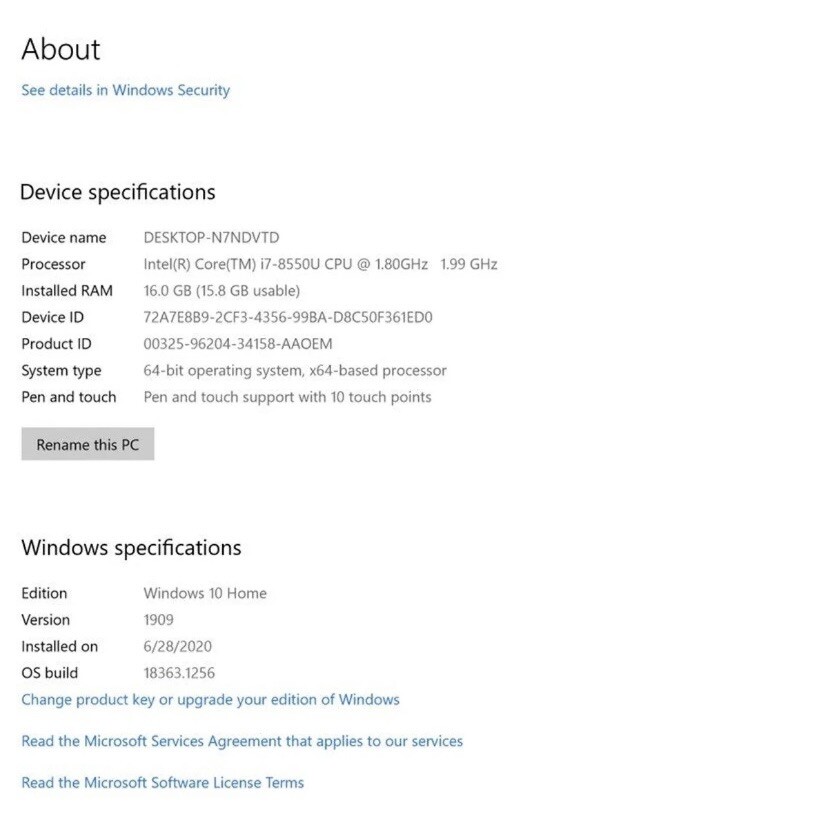 dell inspiron 7573 2-in-1