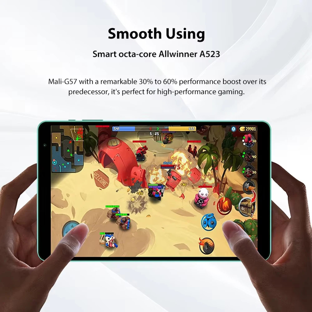 P85T Tablet PC Allwinner A523 8-Core/8Inch 1280*800 HD IPS/4GB RAM/64GB Rom/5000