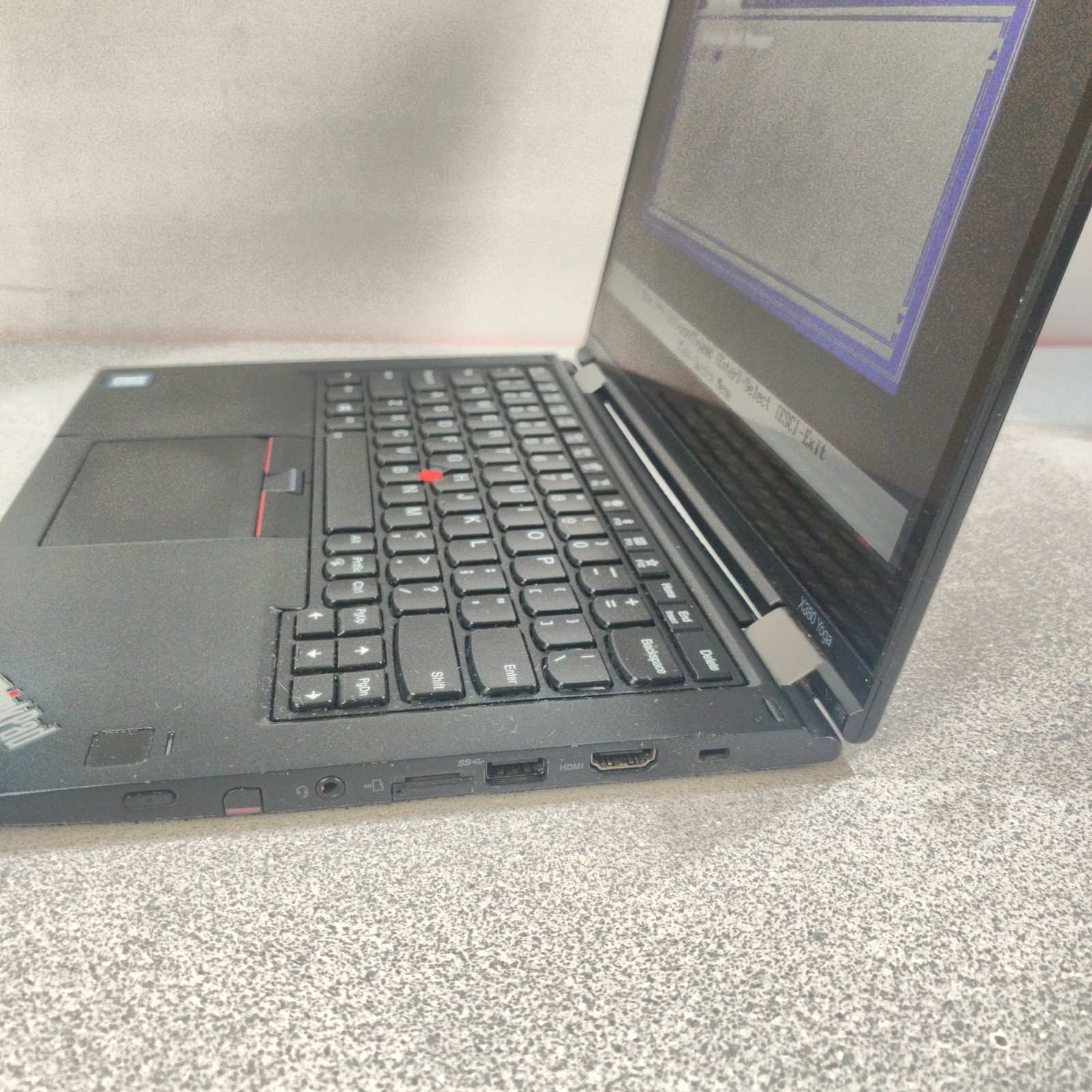 Lenovo ThinkPad X380 Yoga Intel i5-8250U 8GB RAM NO SSD/OS/AC ADAPTER