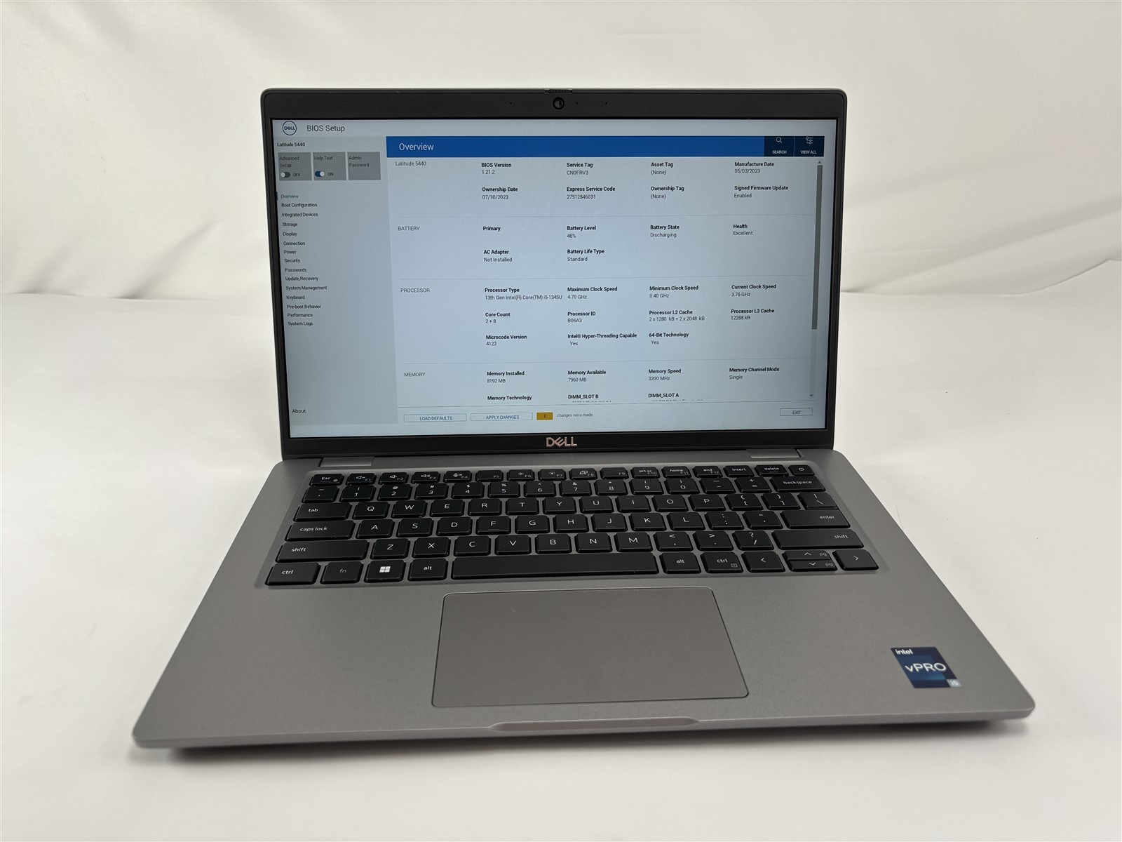 Dell Latitude 5440 2023 14″ i5-1345U 1.6GHz 8GB 256GB SSD UHD
