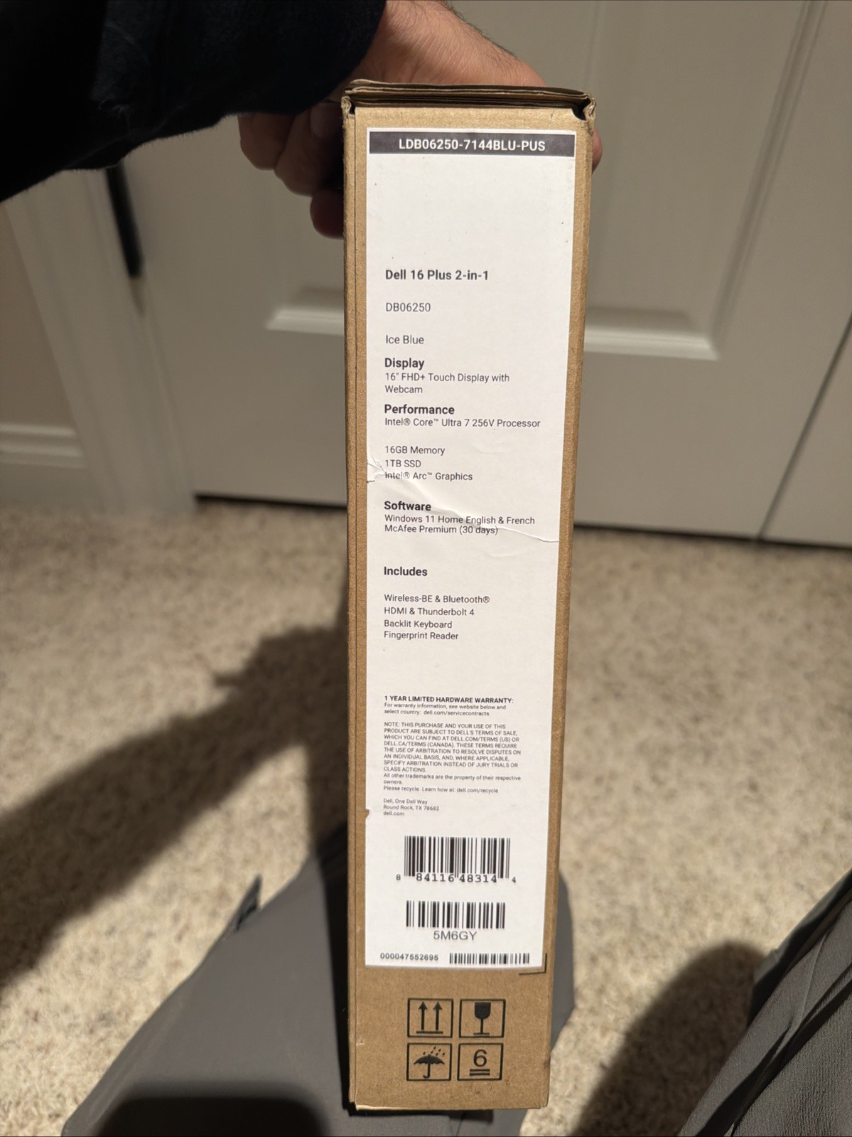 Dell – Plus 16″ 2K 2-in-1 Touchscreen Laptop – Intel Core Ultra 7 Series 2 25…