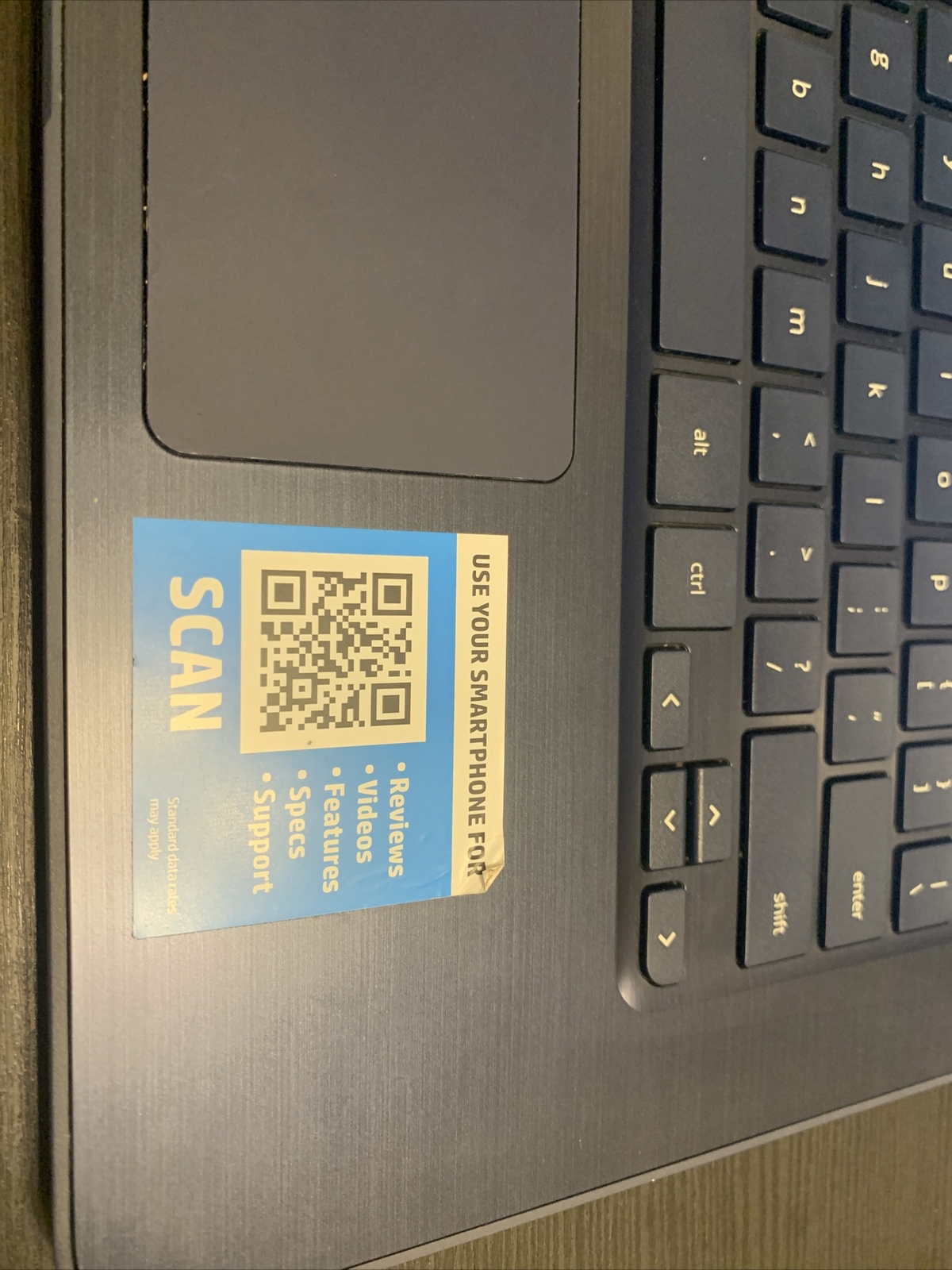 HP Chromebook 14-db0043wm ChromeOS 4GB RAM 32GB eMMC A4-9120 1.6GHz 14″
