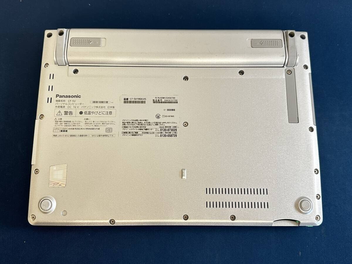 Panasonic Let’s note CF-SV1 Windows11 i5 Netbooks PC 12.1 inch 256GB 16GB w/ AC