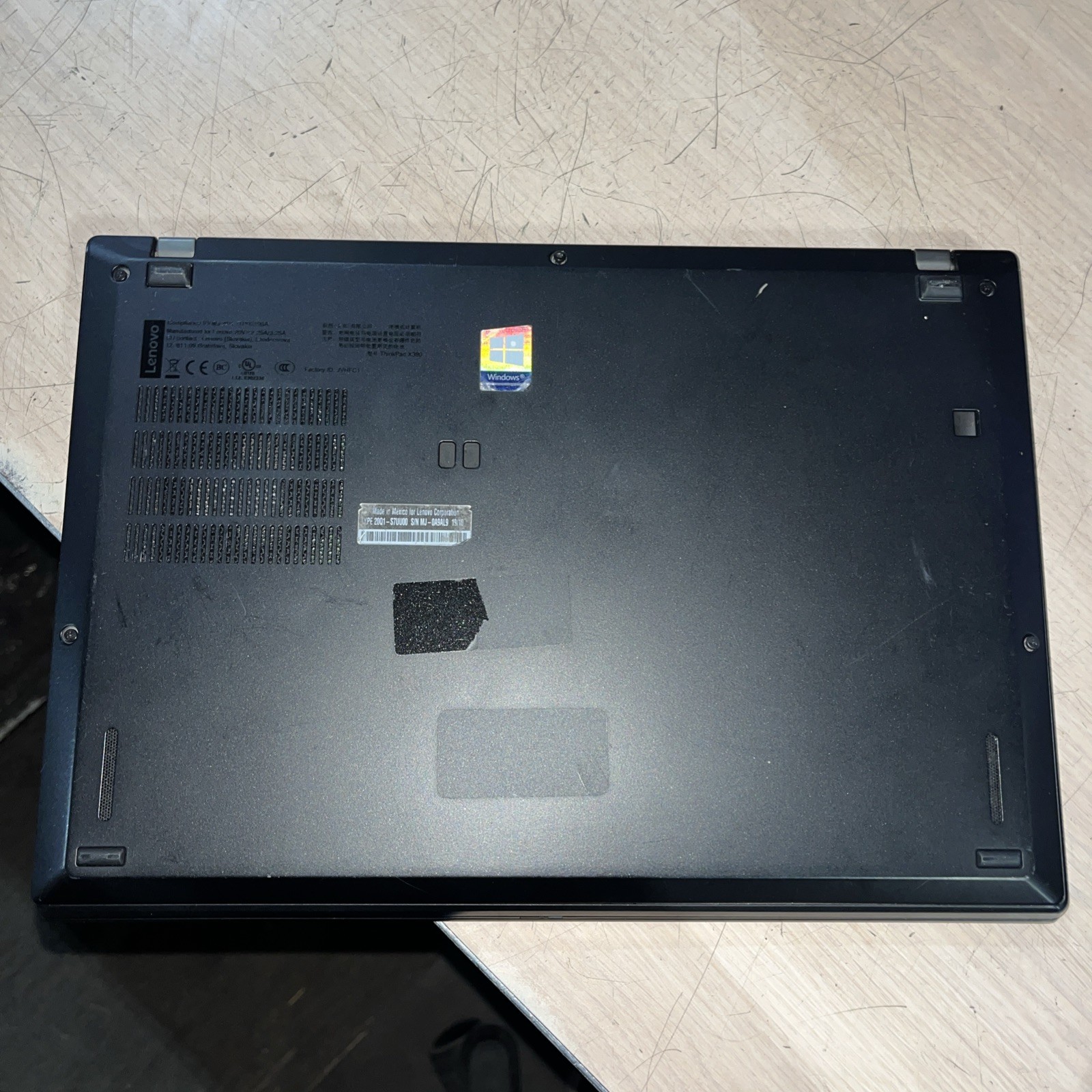 LENOVO THINKPAD X390 INTEL CORE I5 8TH GEN 8GB RAM NO HD