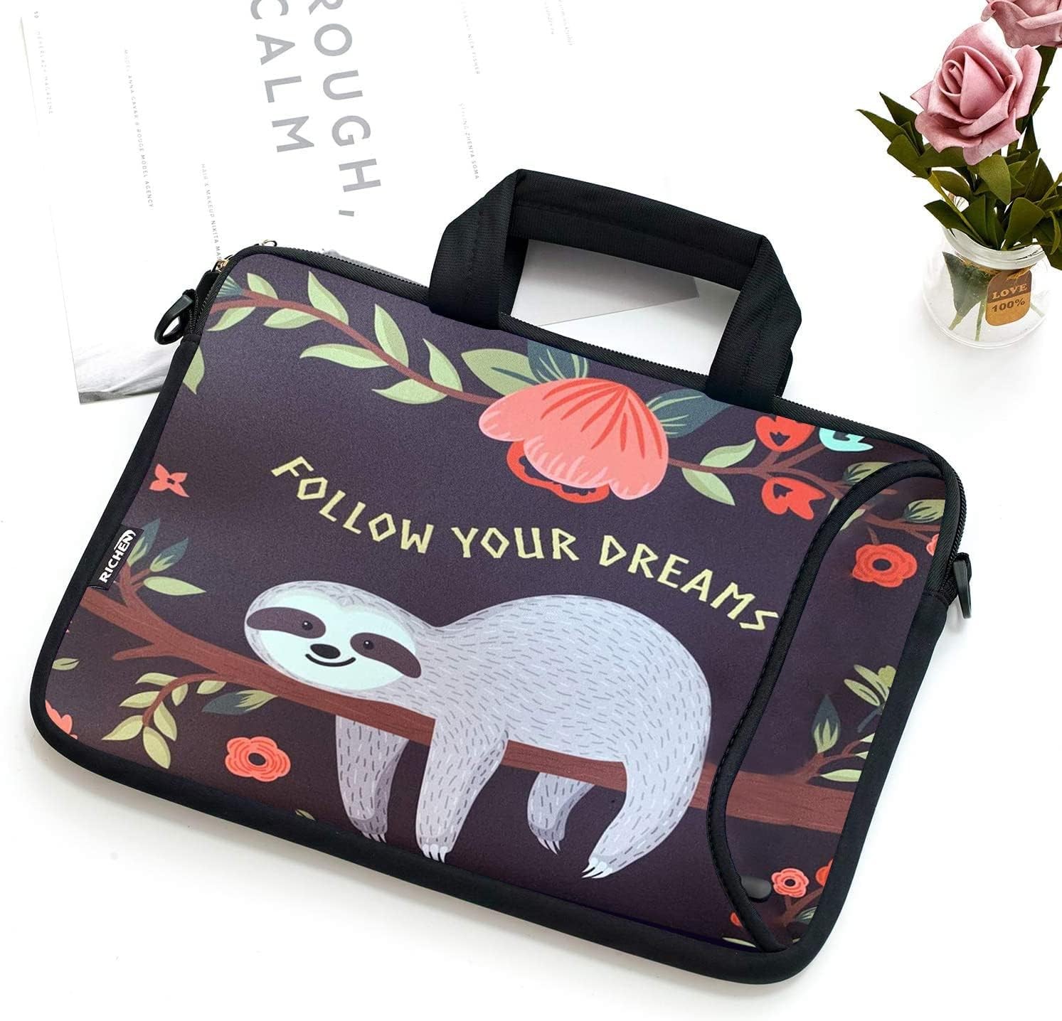 9.7 10 10.1 10.2 inches Messenger Bag Carrying Case Fits 7 to 10-Inch Laptops