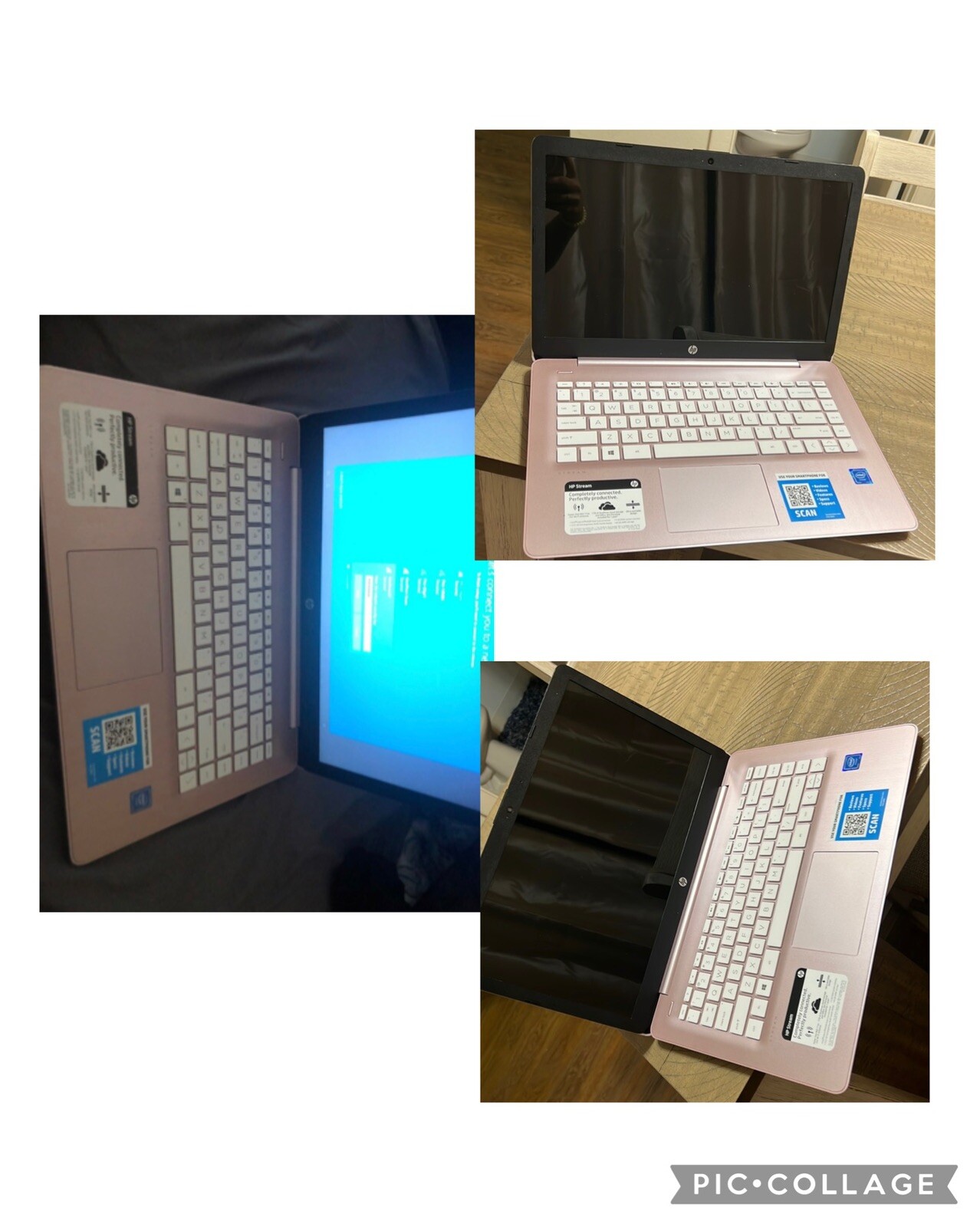 HP Stream 14-cb172wm 14″ (64 GB, Intel Celeron N4000, 1.10 GHz, 4 GB) Laptop…