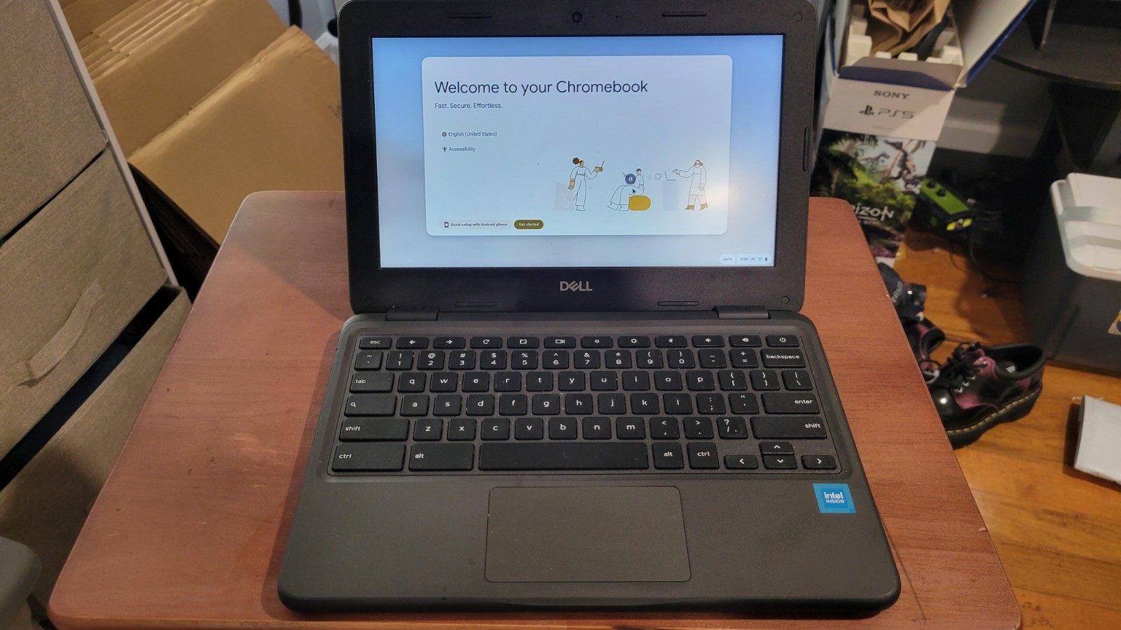 Dell 3120 11.6″ HD Chromebook Intel N100 4GB RAM 64GB ChromeOS – CHB3120-4-64