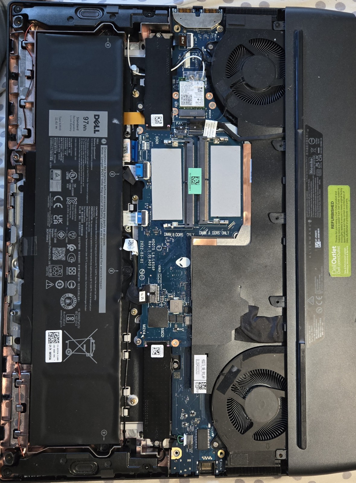Alienware M17r5 Amd