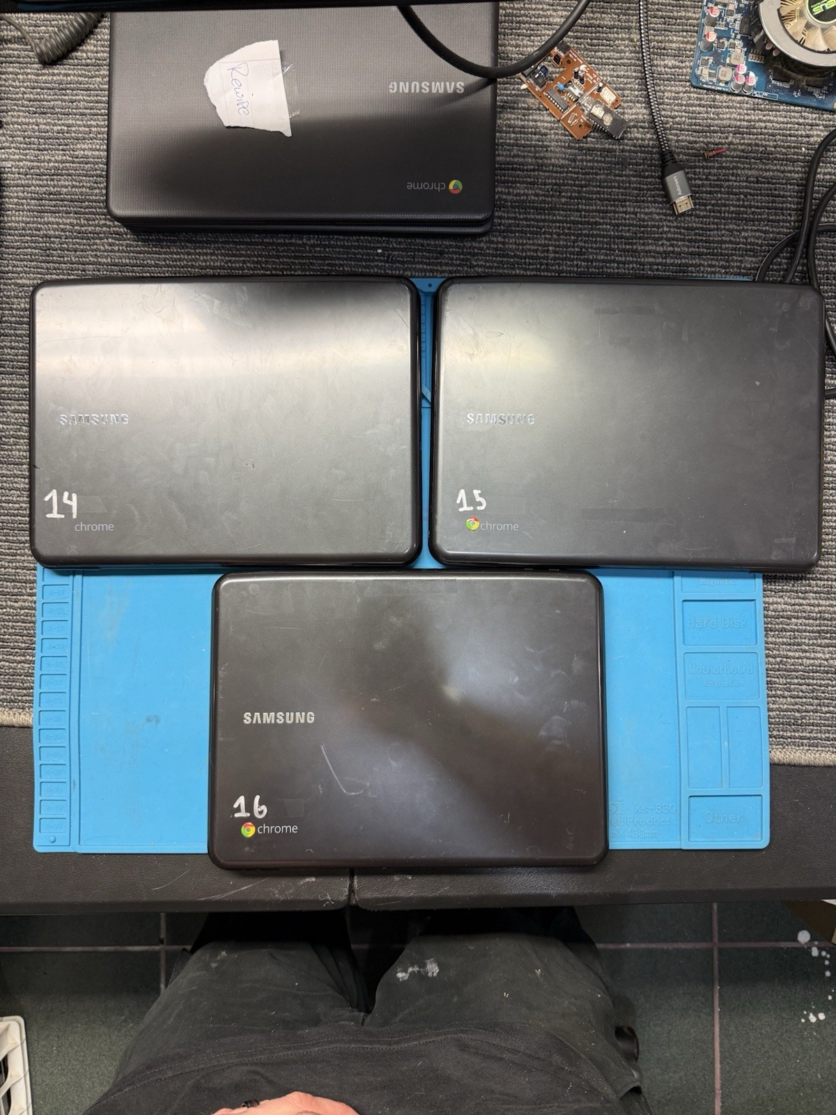 Samsung Chromebook Xe500c21 LOT OF 3