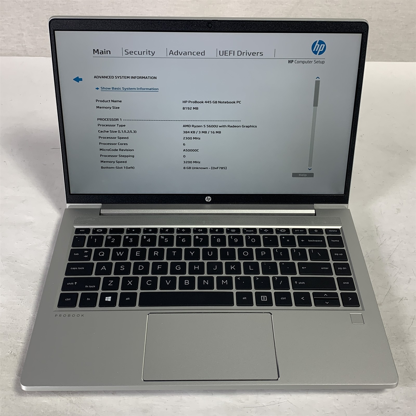 HP ProBook 445 G8 14″ Laptop Ryzen 5 5600U 2.3GHz 8GB – NO DRIVE
