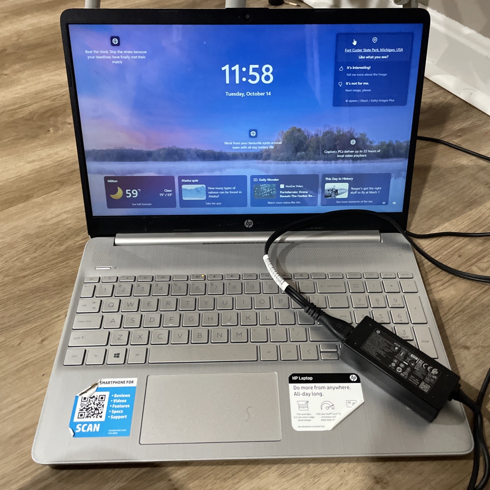 HP EliteBook Laptop Computer 14” HD Core i5 16GB RAM 256GB SSD Windows 11 WiFi