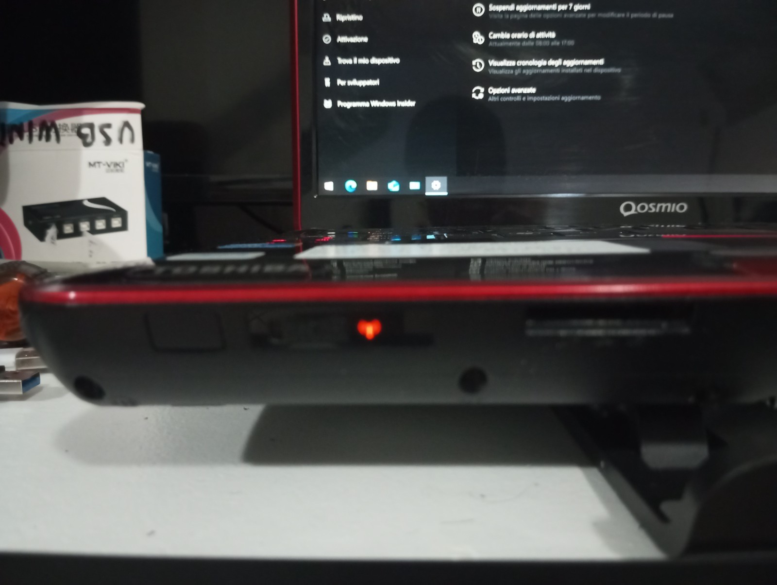 Toshiba Qosmio X500 11N 18″ i7 8gb 500+500 nvidia bluray Harman Kardon Laptop PC