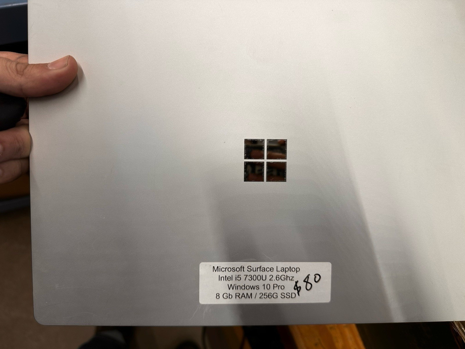 Microsoft Surface Laptop 1769 i5 7300U 256GB SSD 8GB RAM Touch Screen +Charger