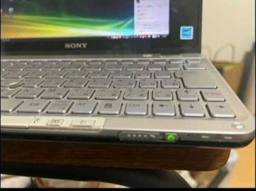 SONY VAIO type P VGN-P70H Green RAM 2GB Intel Atom Z520 1.33GHz Win Vista