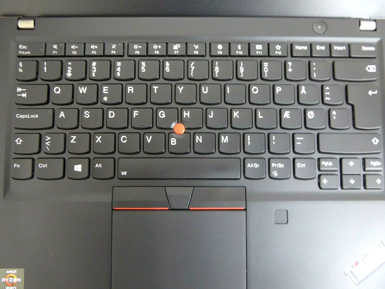 DANSK LENOVO THINKPAD T495s DANISH, AMD RYZEN5 PRO 3500U FHD CAPTAIN LAPTOP
