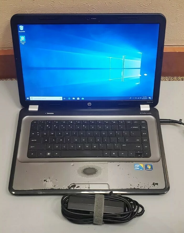 HP Pavilion g6 Intel Core i3 M370 2.40GHz 3GB RAM 120GB HDD WEBCAM WIN 10