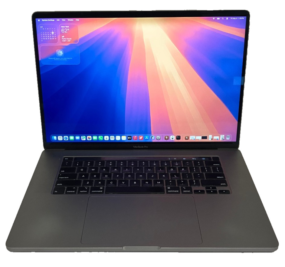 Apple MacBook Pro A2141 16″ AMD Radeon Pro 5500M 2.3GHz Intel i9-9880H 32GB 1TB