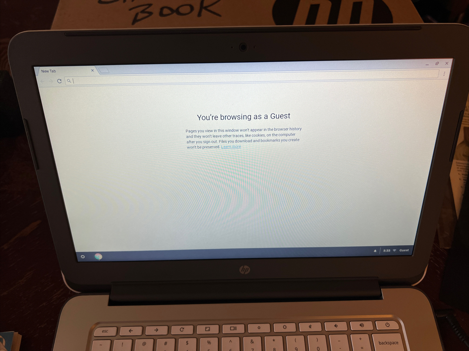 HP Chromebook 14 – NVIDIA Tegra K1 – 16GB eMMC – 2048MB DDR3 – Password Prot