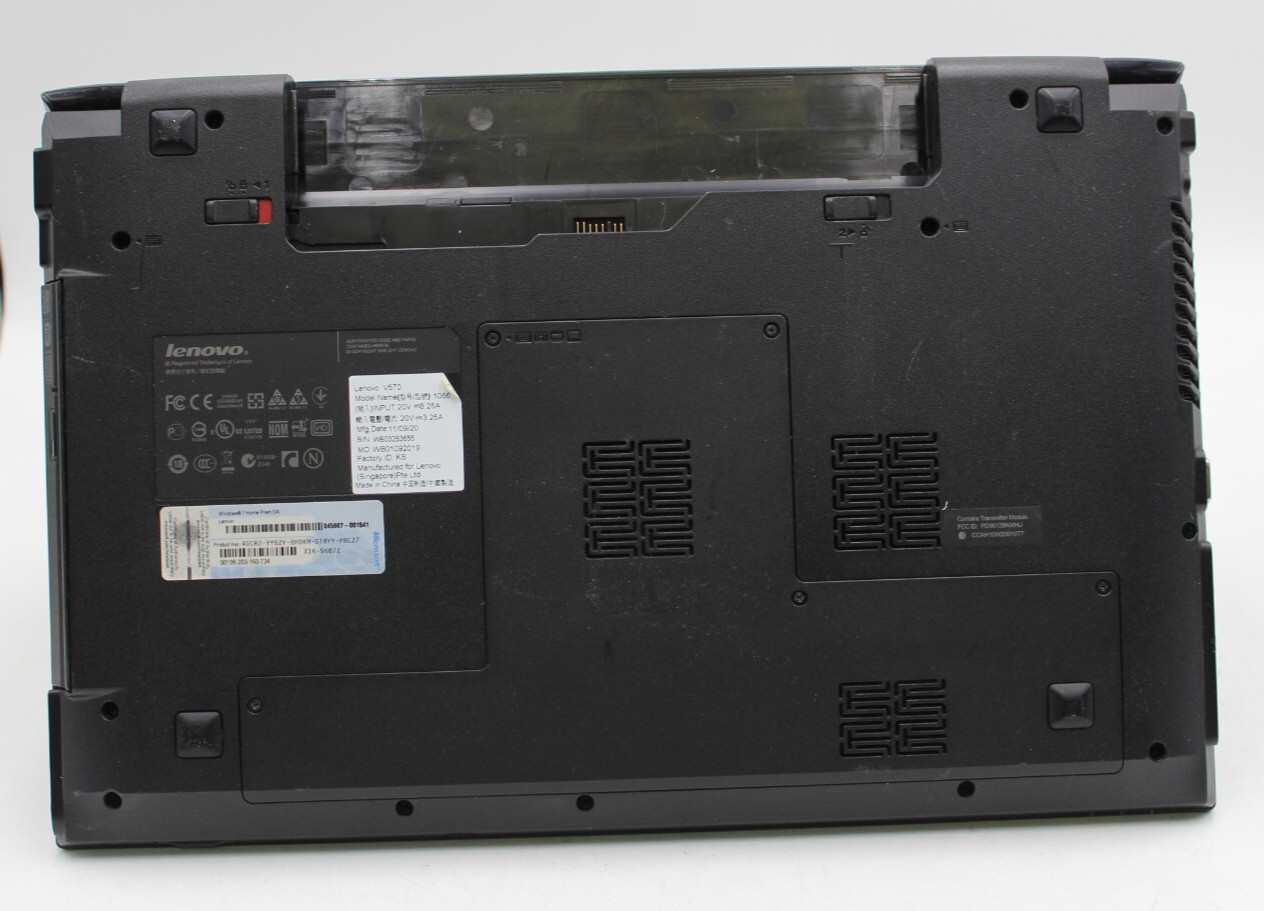 Lenovo V570 15.6in No HD No Caddy 6 GB RAM i5-2430M 30 day warranty
