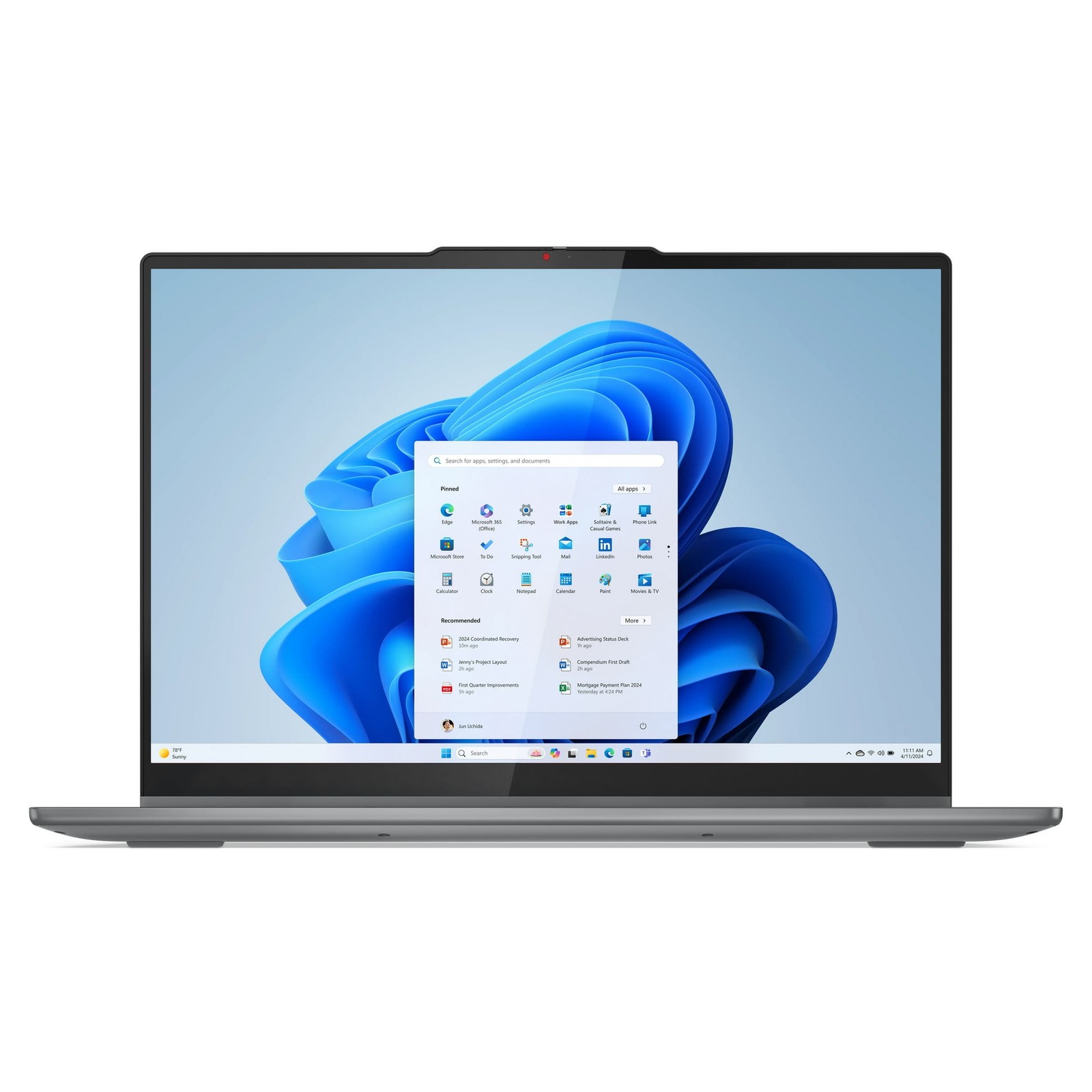 Lenovo IdeaPad 5i 2-in-1 16 Touchscreen Laptop intel Core 5 120U 16GB RAM 512 SS