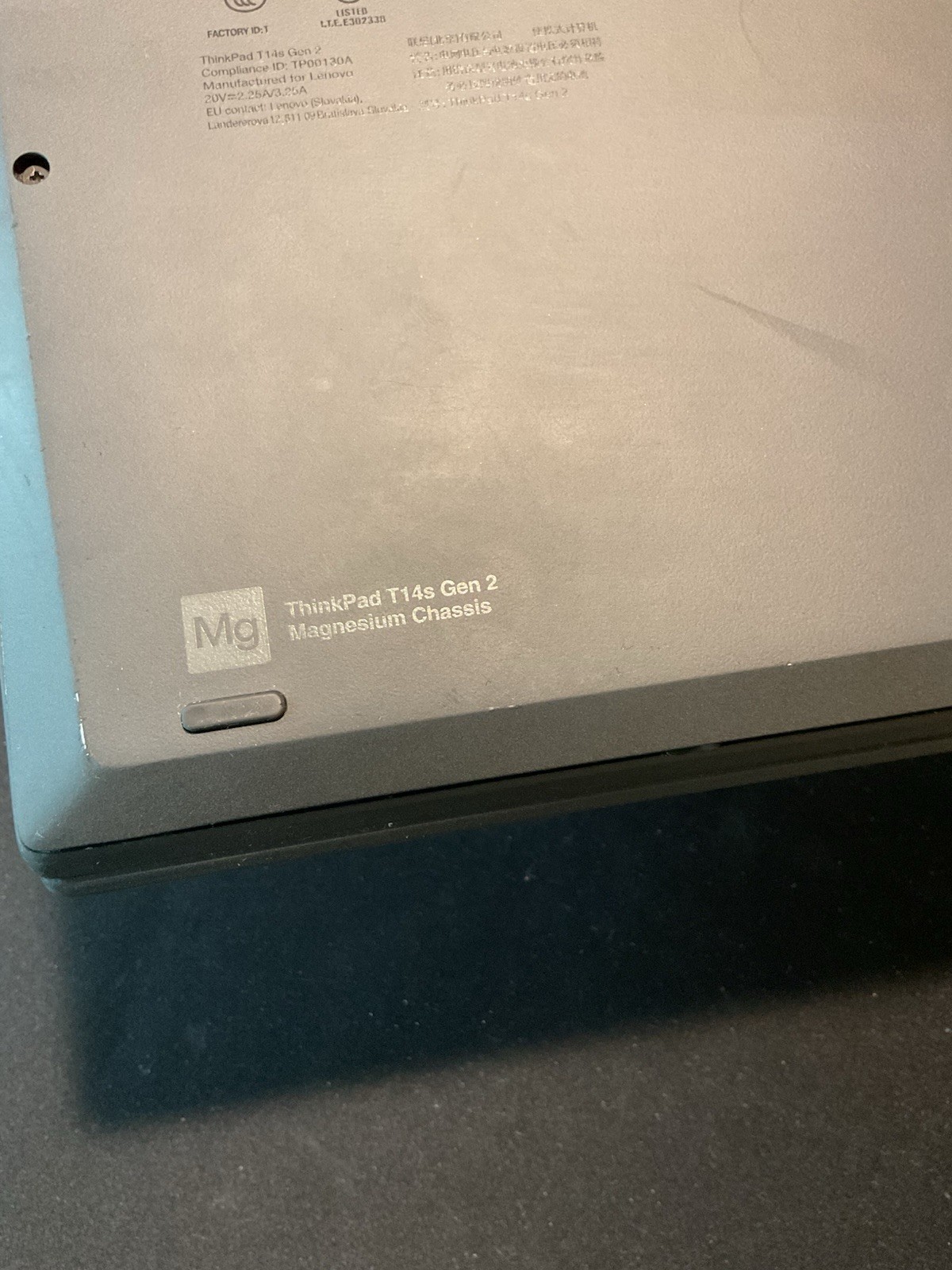 lenovo thinkpad t14s gen 2 i7-1185g7 16gb Ram No SSD #515