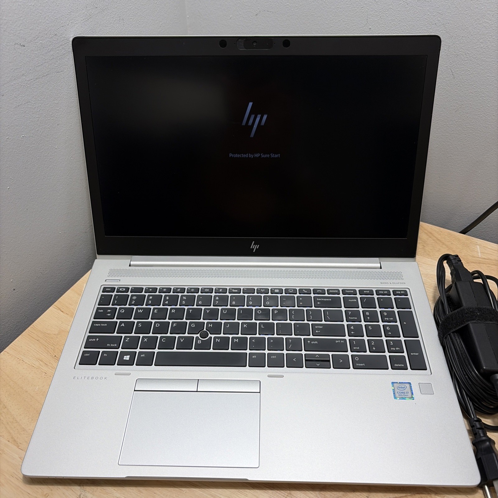 HP EliteBook 850 G6 CORE I7-8665u 1.90GHZ 16GB 256GB SSD WCAM WIFI W11 & CORD