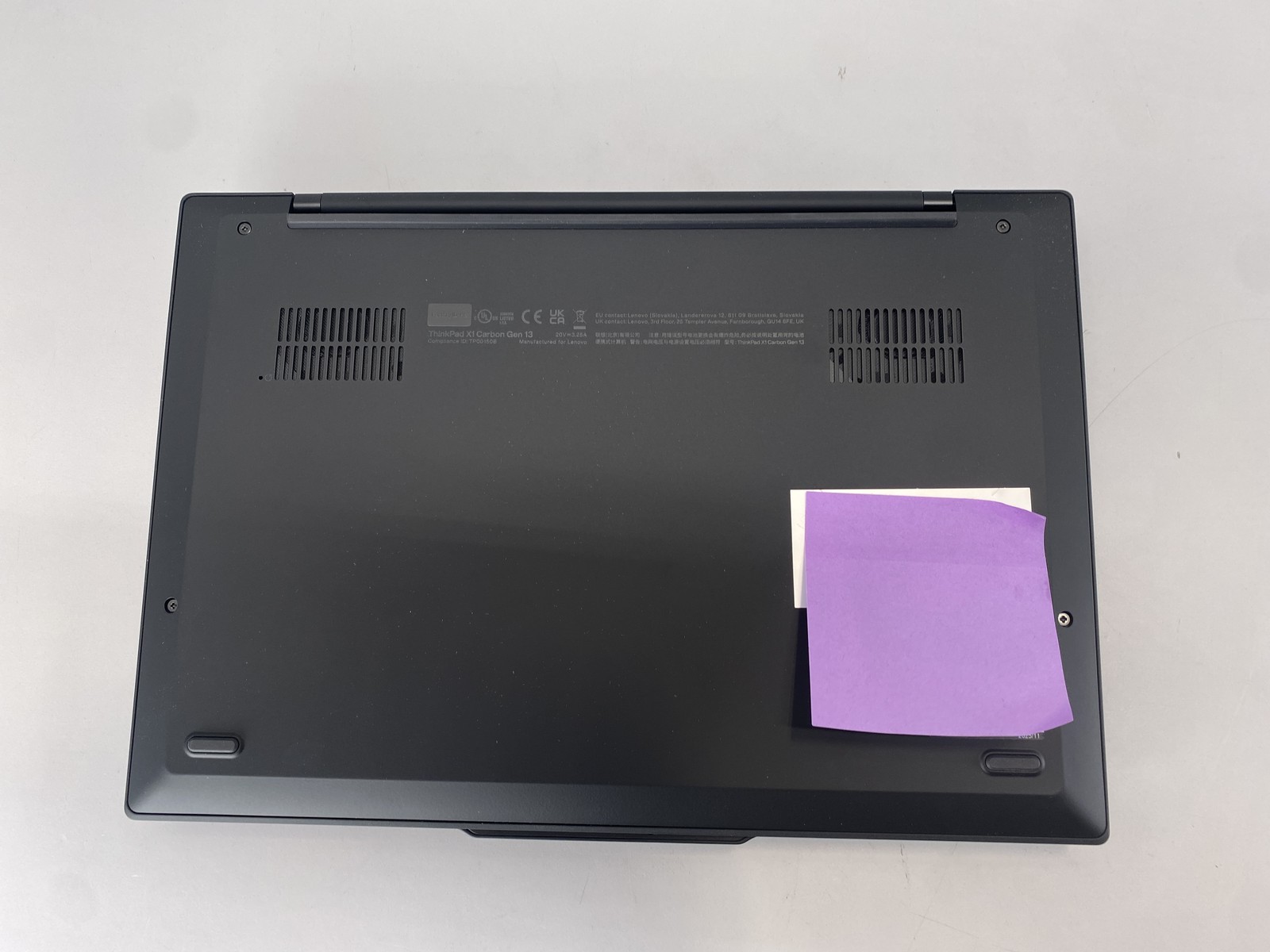 Lenovo Laptop ThinkPad X1 Carbon Gen 13 14″ Intel Core Ultra 7 265U 512GB