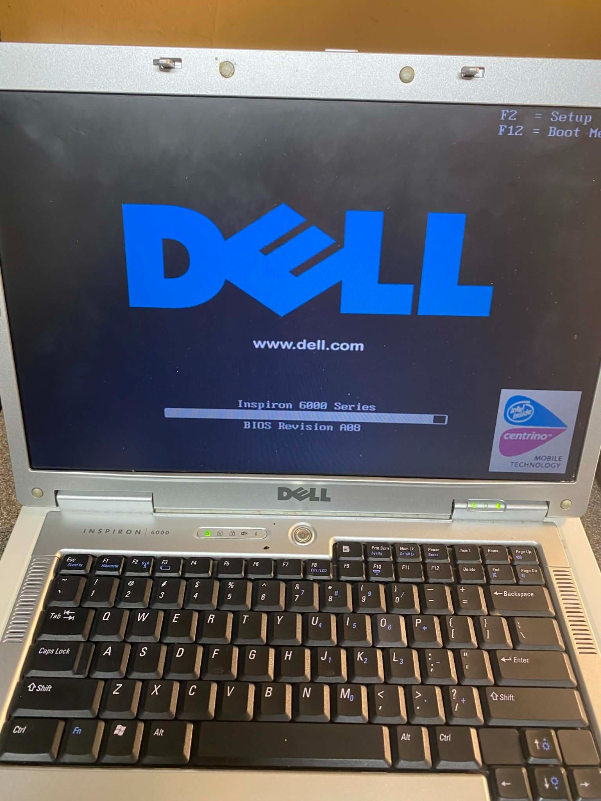 Dell Inspiron 6000 Pentium® Dual-Core CPU T4200 @ 2.00GHzl Service Tag 2CSQP81