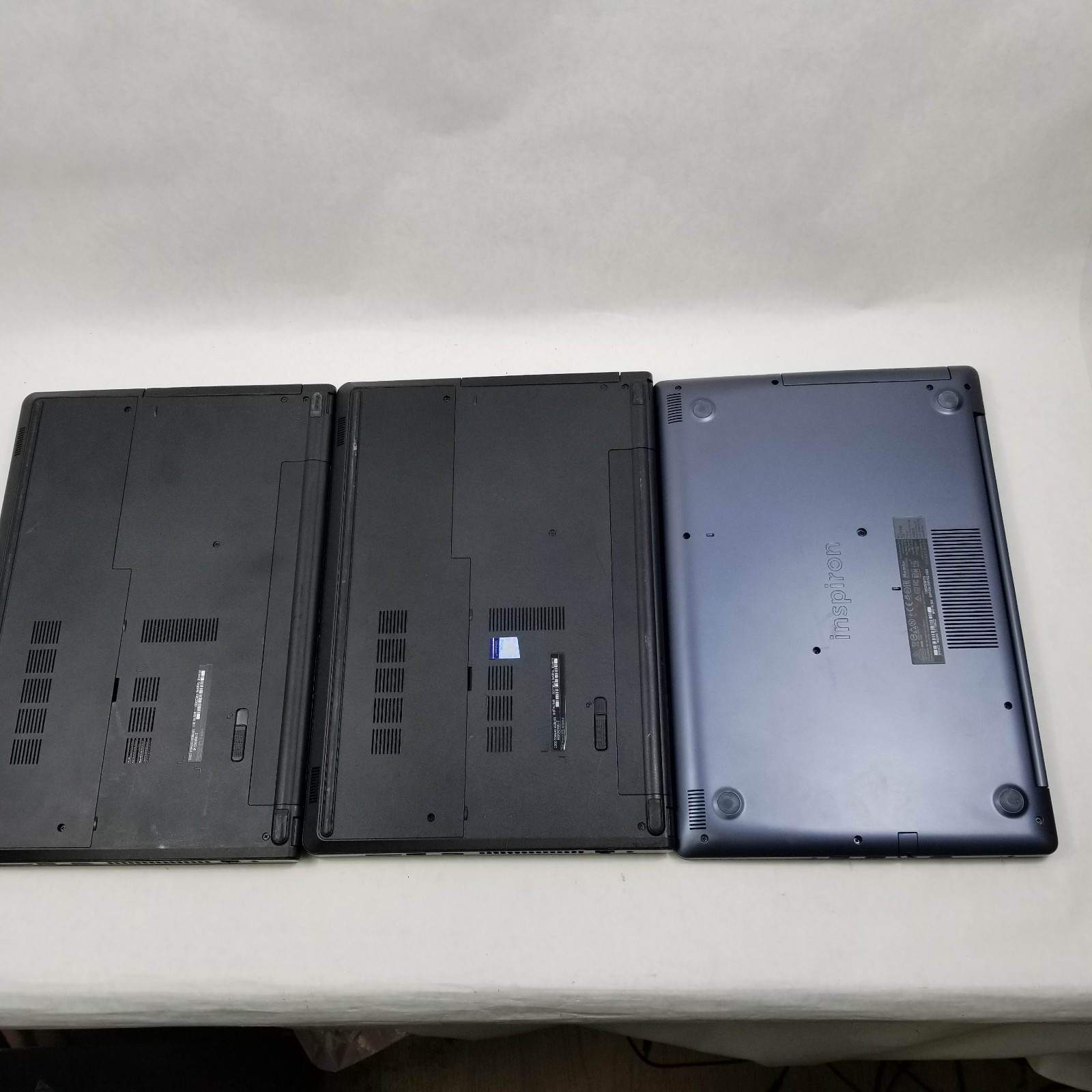 Lot of 5 Dell Inspiron Intel 6th – 8th Laptops Mixed Specs – 5566 / 5559 / 5570