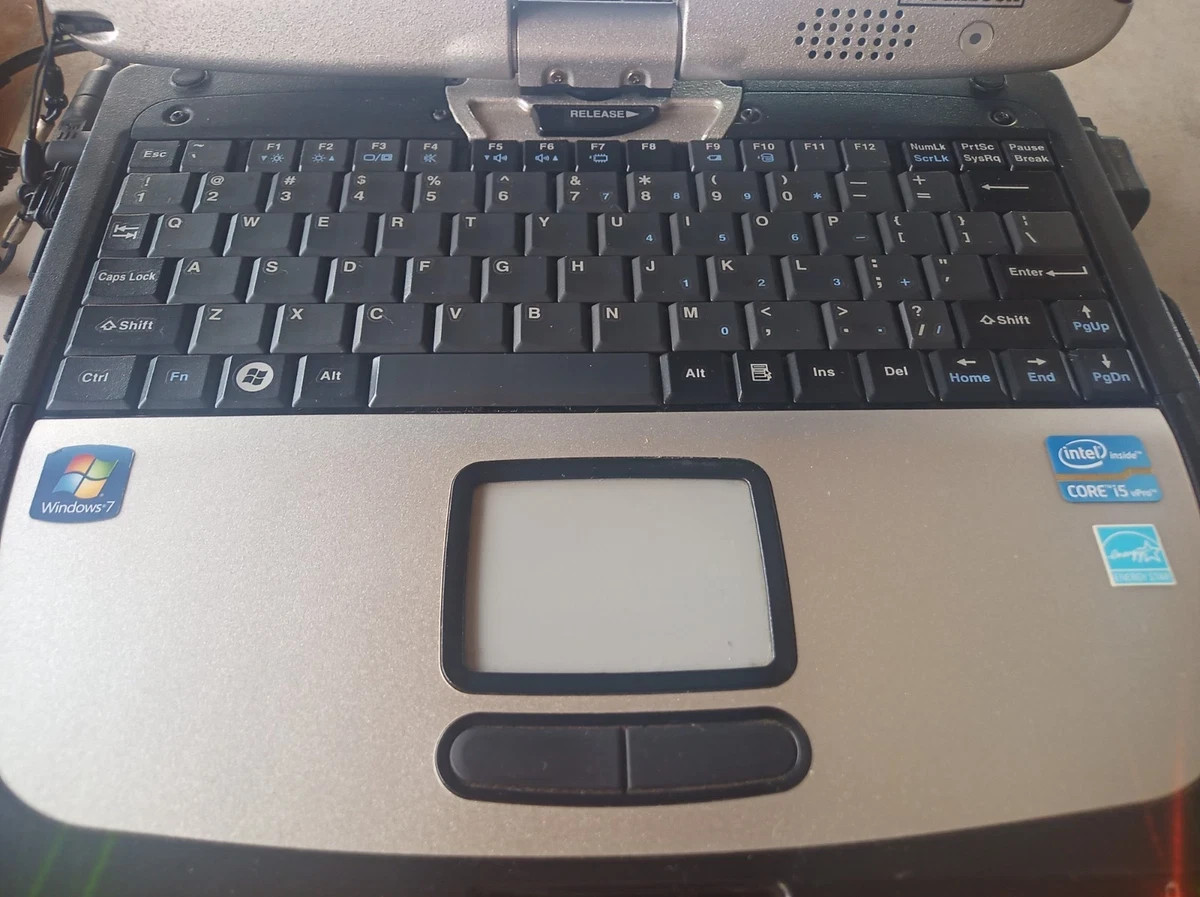Rugged Panasonic Toughbook CF-19 MK6 i5 2.6GHz 16GB 250GB SSD GPS Win7 + Docking