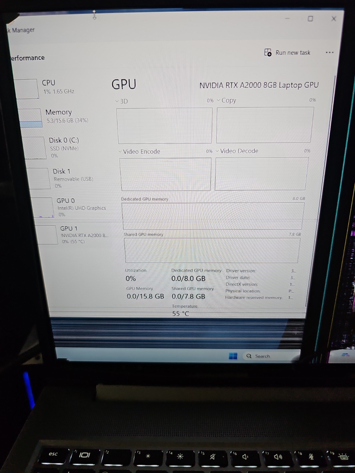 HP Zbook Power G9 i7-12800H@2.4GHz NO RAM 128 GB SSD RTX A2000 8GB – READ!