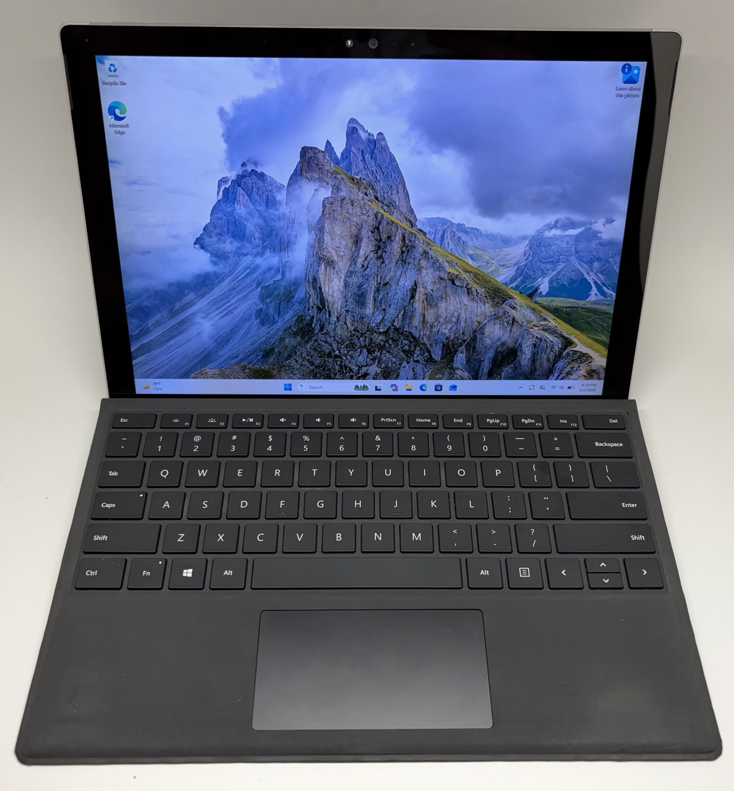 Microsoft Surface Pro 4 Intel i5 8GB RAM 256 GB Win11 EXCELLENT Tablet wKeyboard