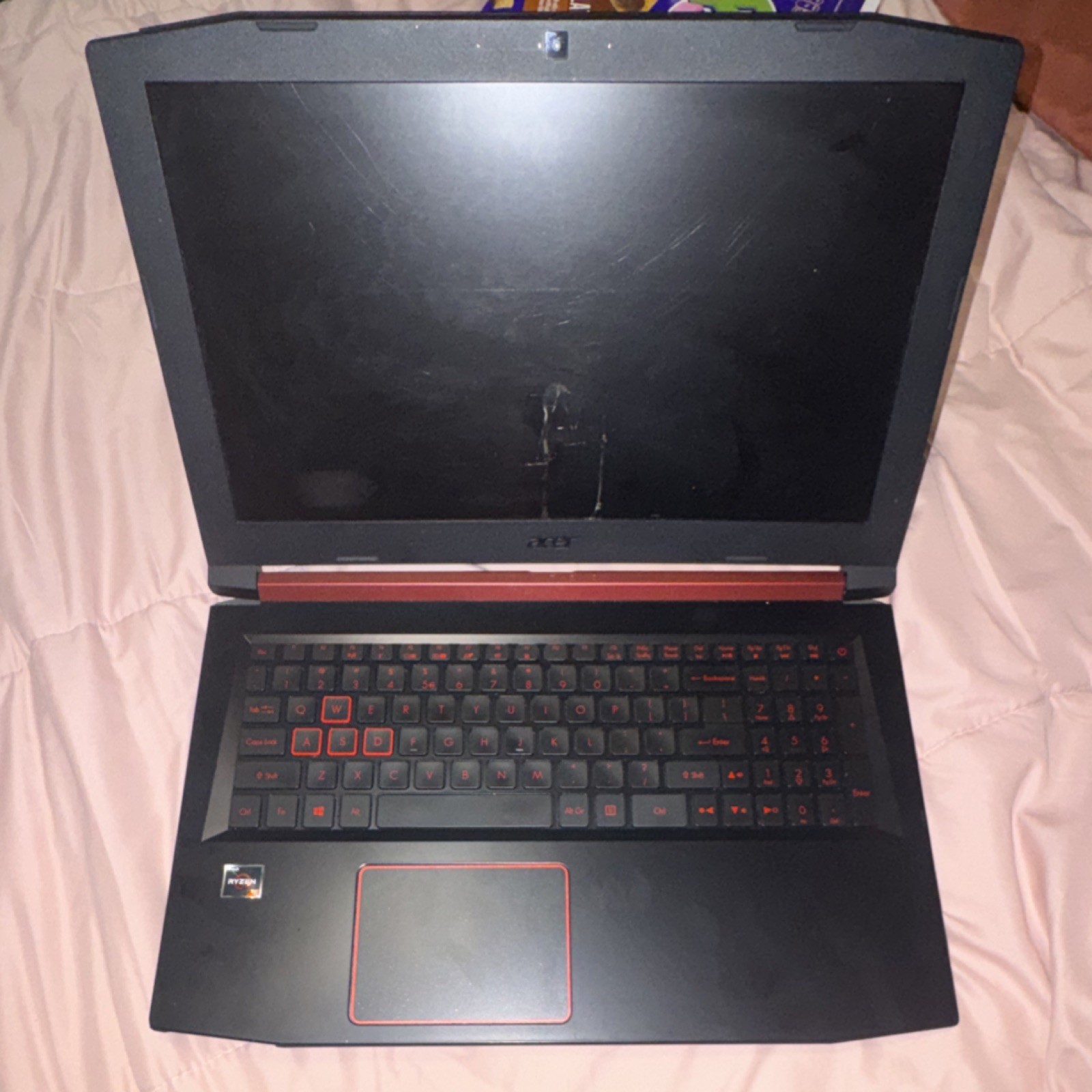 Acer Gaming Laptop Notebook Black/Red Backlit Keyboard Designed for Gaming