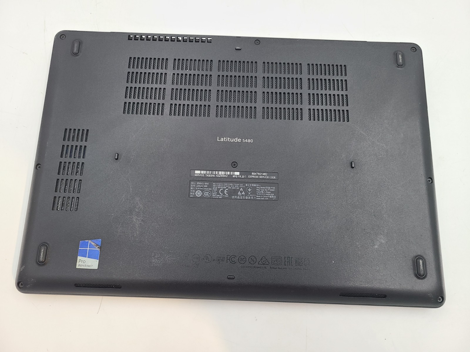Dell Latitude 5480 i5-7300U 2.60GHz 8GB Ram 512GB SSD Win 11 Pro