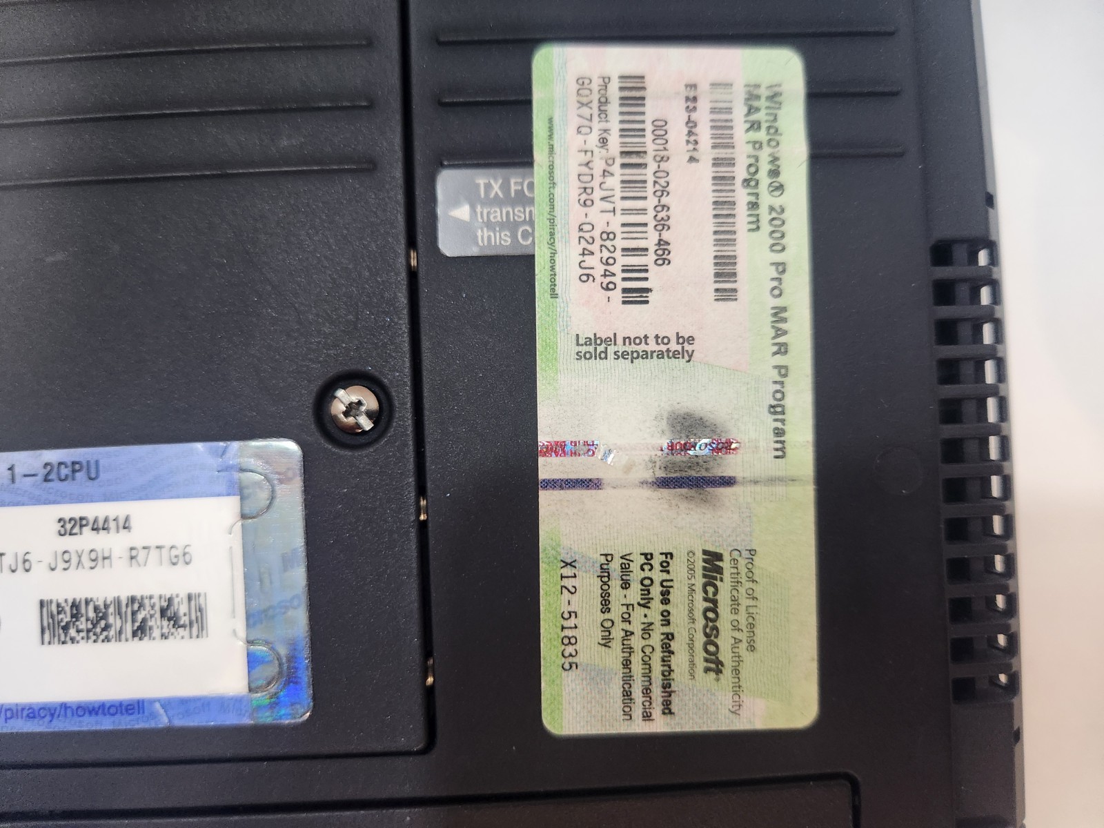 IBM ThinkPad T30 2366-81U Laptop Pentium 4-M 1.8GHz 256MB 40GB Windows 2000…