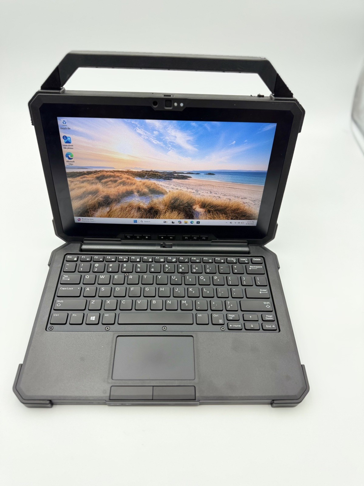 Dell Latitude 7220 Rugged Tablet 8GB 256GB LTE GPS w/ iKey IK-DELL-AT Keyboard