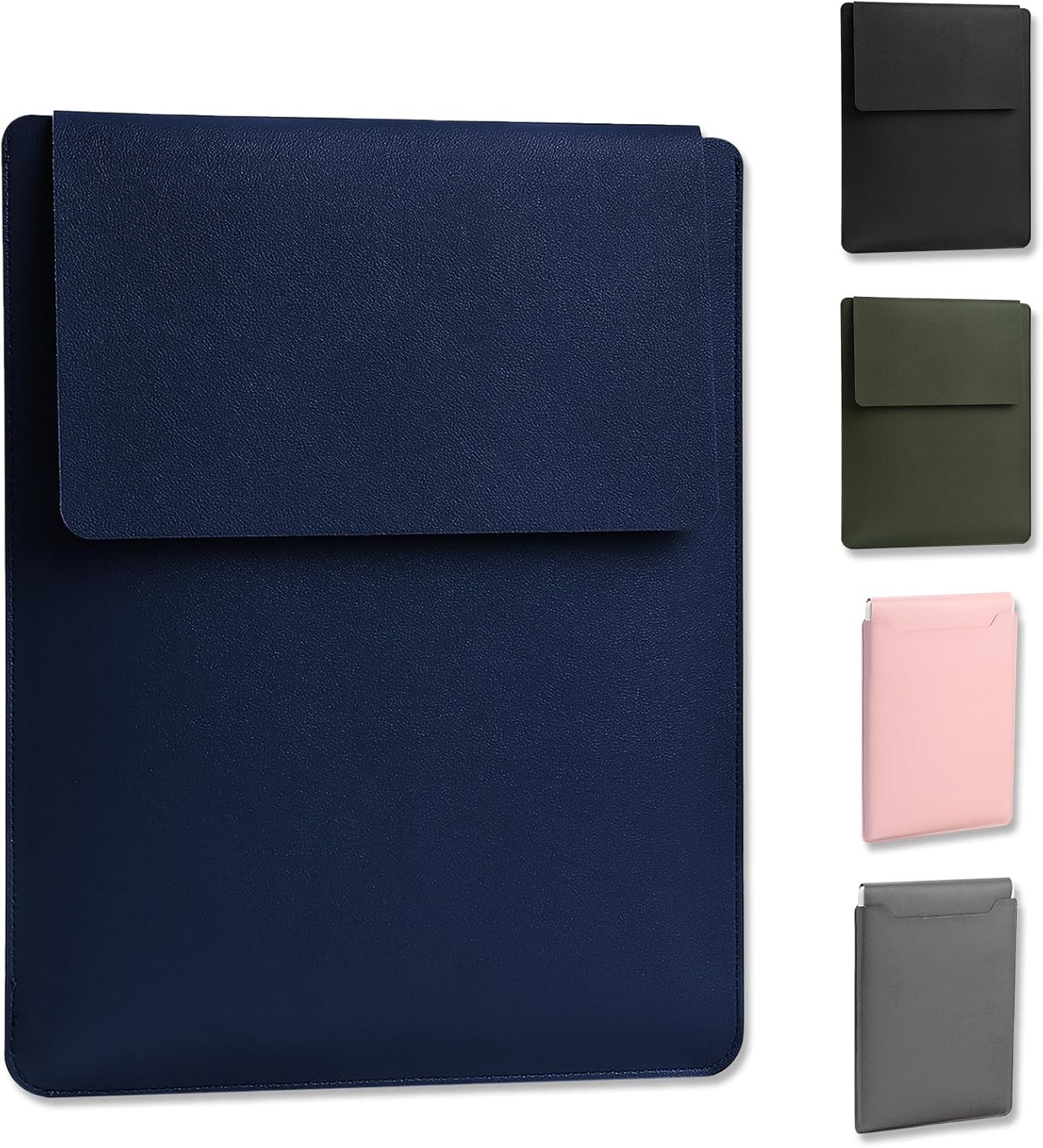 Portable Blue Laptop Sleeve – Padded & Slim Case for 13.3-14 Inch Laptops