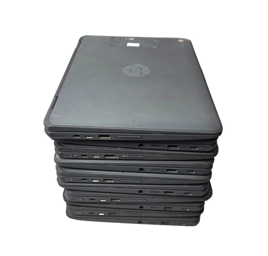 HP Chromebook x360 11 G1 EE (N3350 1.10GHz – 4GB RAM – 32GB SSD) Lot of 10*