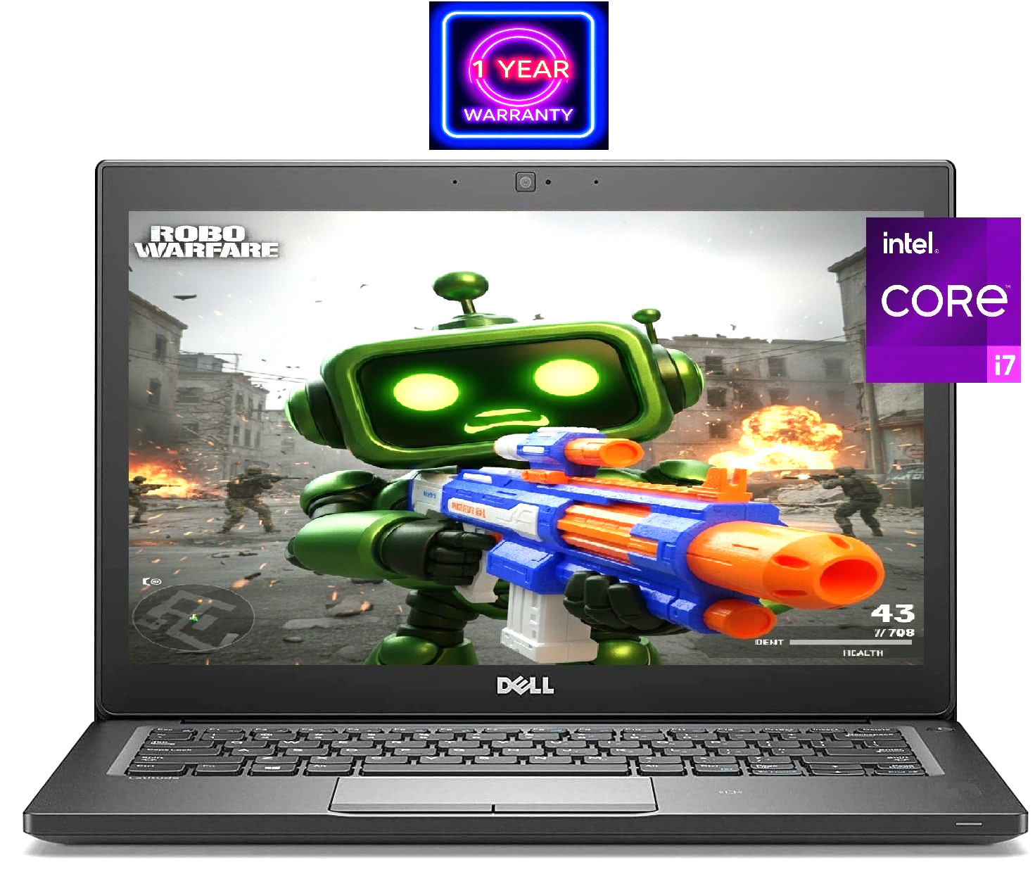 MODERN MOBILITY~ Dell Laptop PC: Intel i7! (16GB RAM, 256GB SSD) Windows 11 Pro!