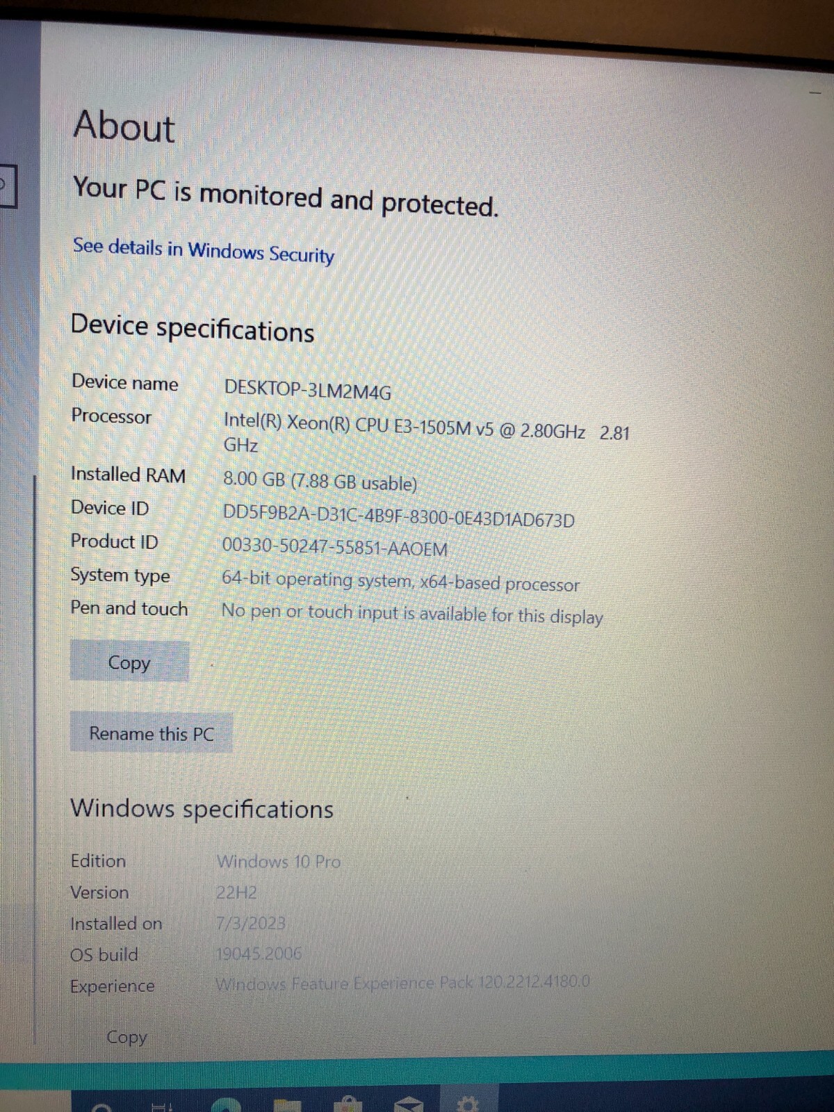 Z Book G3 Xeon CPU by Hewlett Packard — Mobile Workstation LapTop 15″ screen