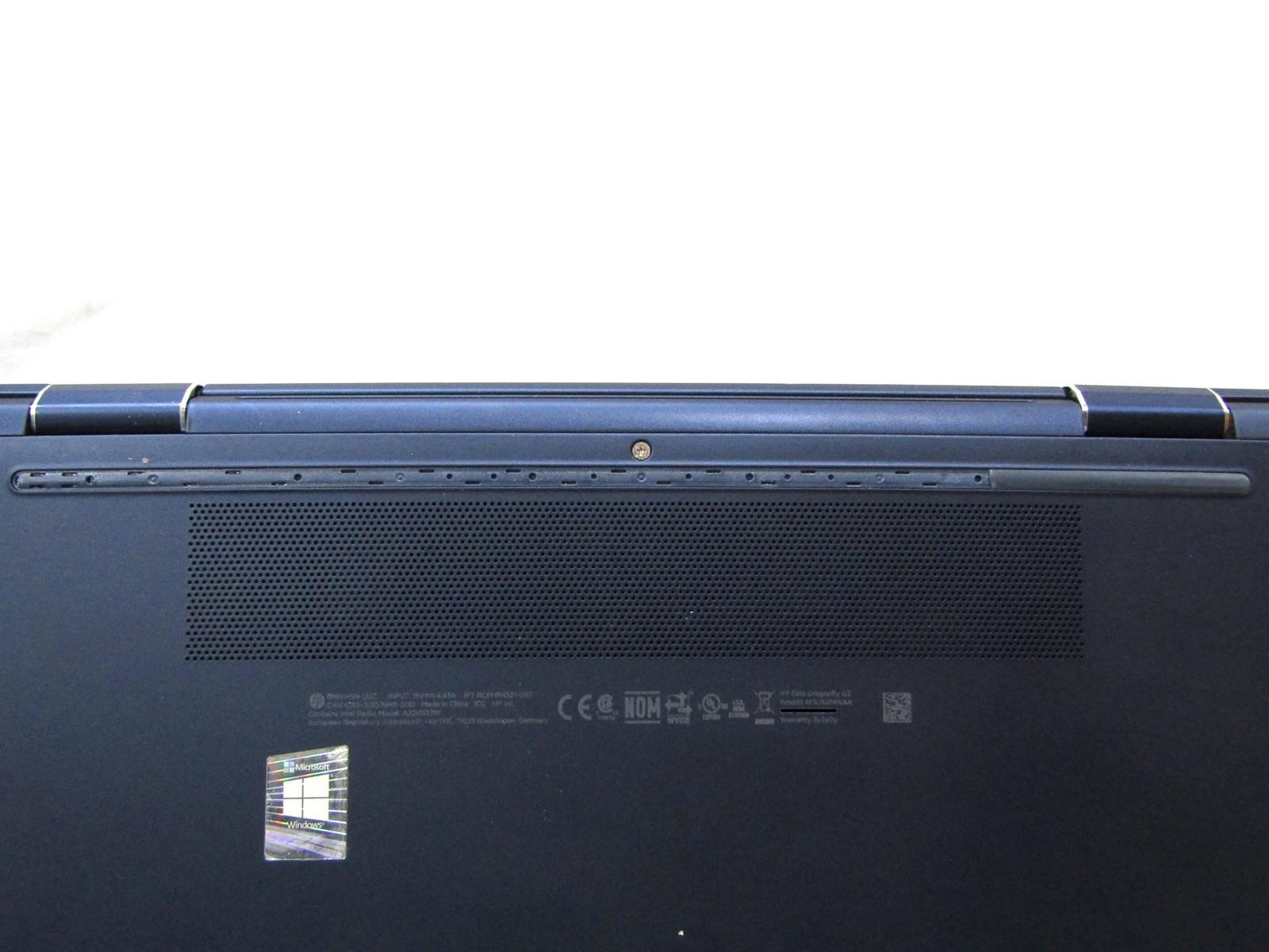 HP Elite Dragonfly G2 13.3″ | 3.00GHz Core i7-1185G7 | 16GB LPDDR4 | BIOS Lock