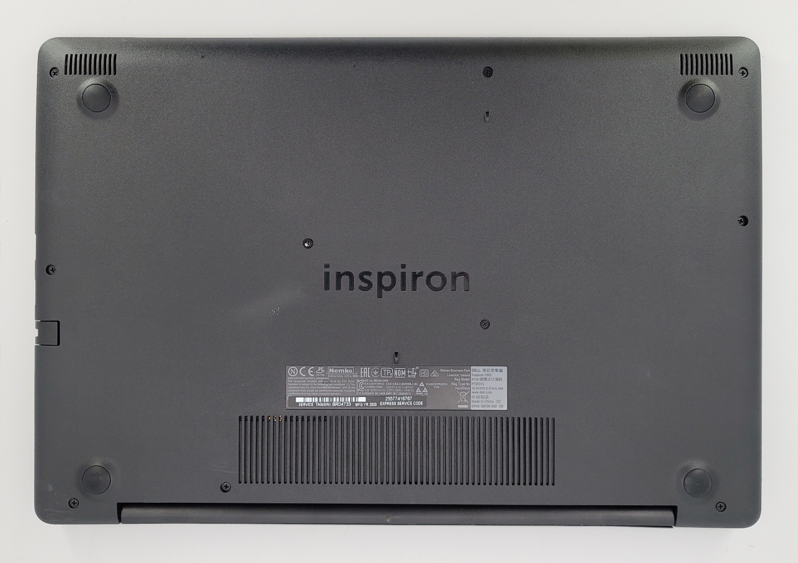 Dell Inspiron 15 3593 – 15.6″ Laptop – i7-1065G7 8GB RAM 256GB SSD – Windows 11