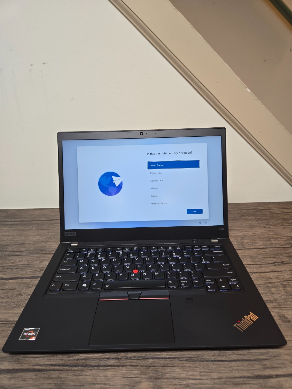 Lenovo ThinkPad T495 Ryzen 5 PRO 3500U 16GB 512GB 400nit WiFi6E Win11Pro AS-IS