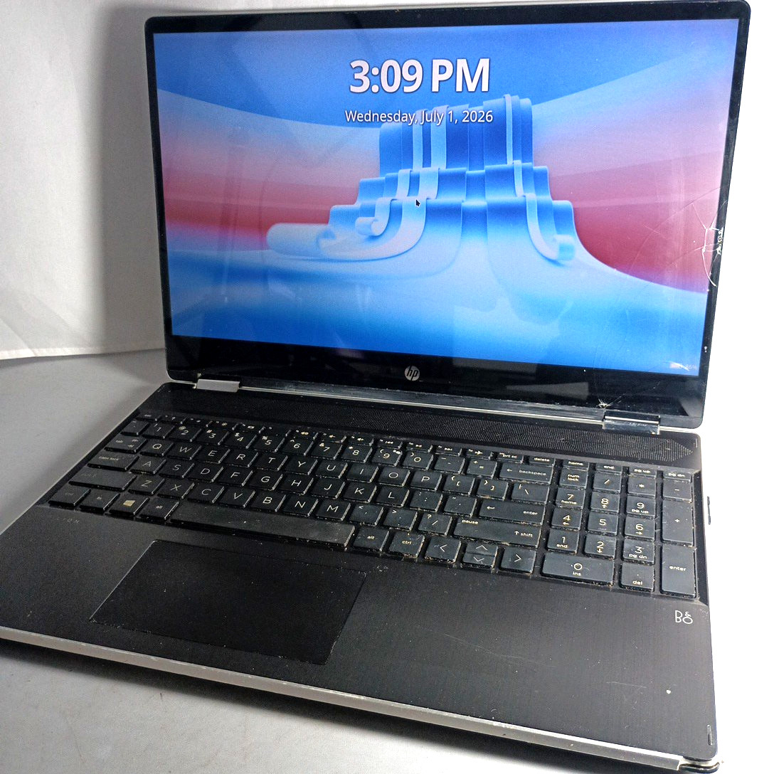 Working HP Pavilion x360 i5-1035G1 8GB RAM Convertible Touch Screen Linux Cachy